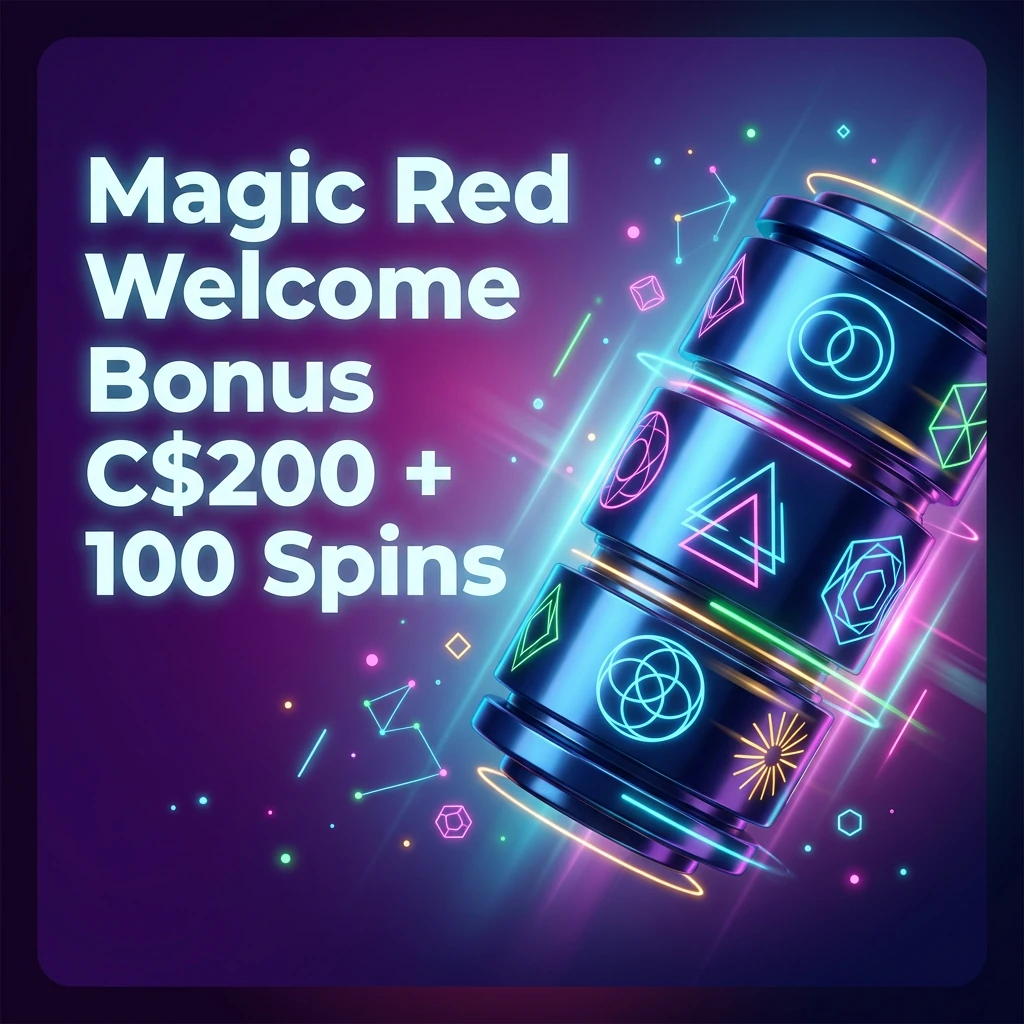 Magic Red Welcome Bonus C$200 + 100 Spins